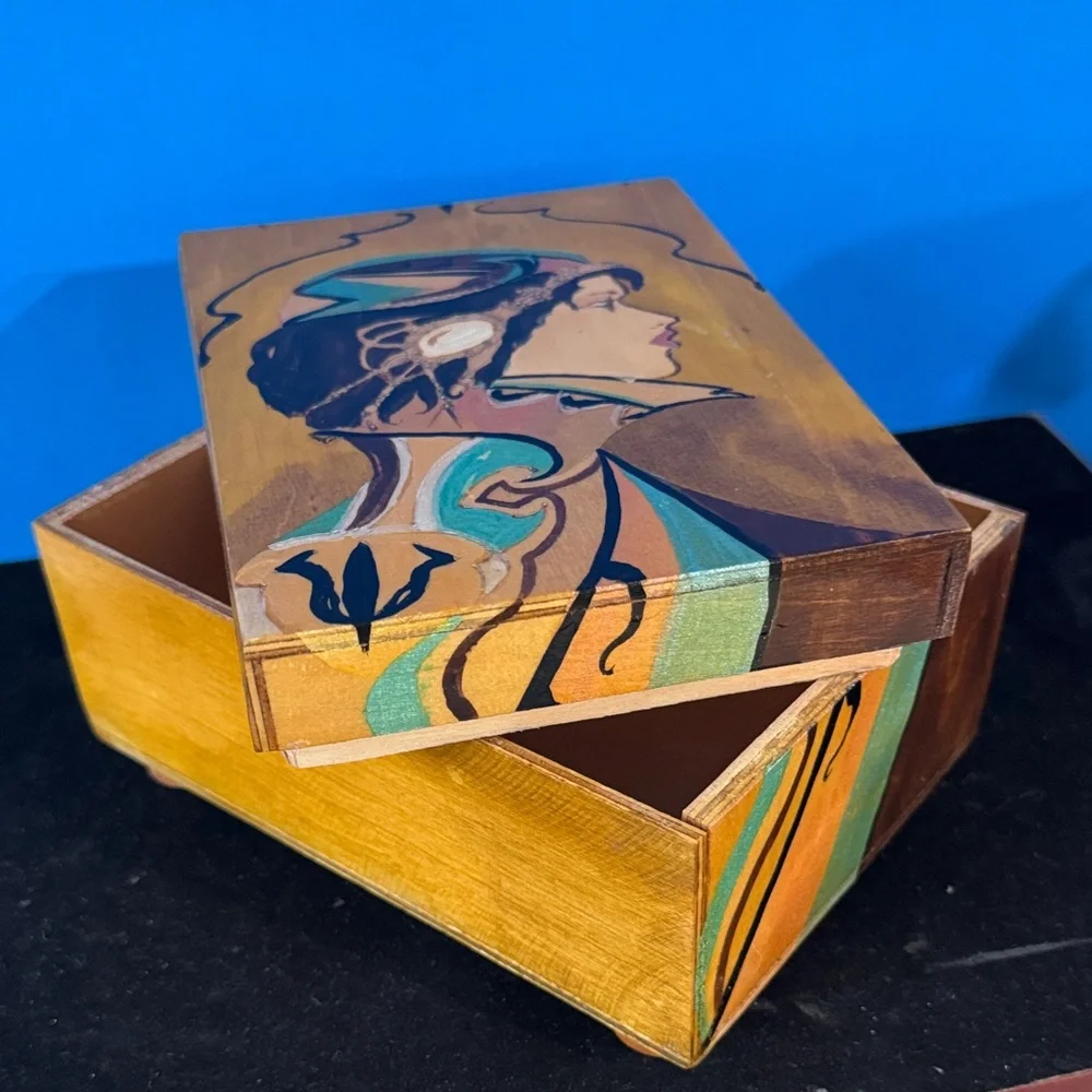 Art Nouveau Decorative Box